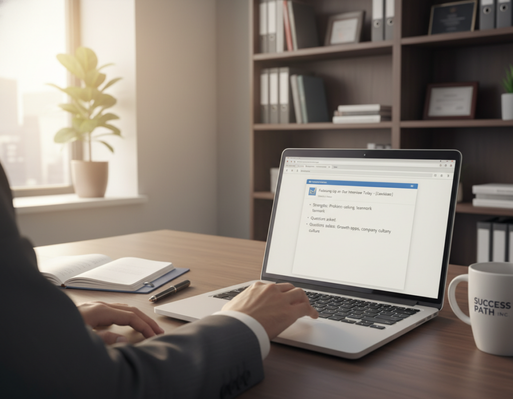 Optimizing Your Post-Interview Follow-Up
