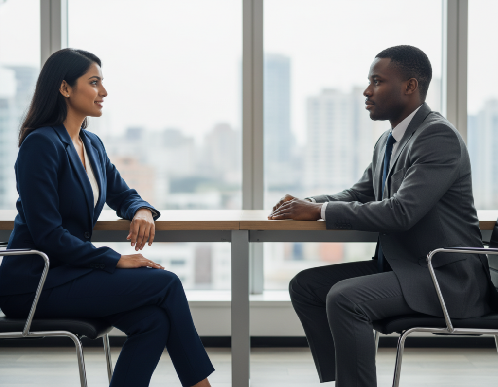 body language for interviews